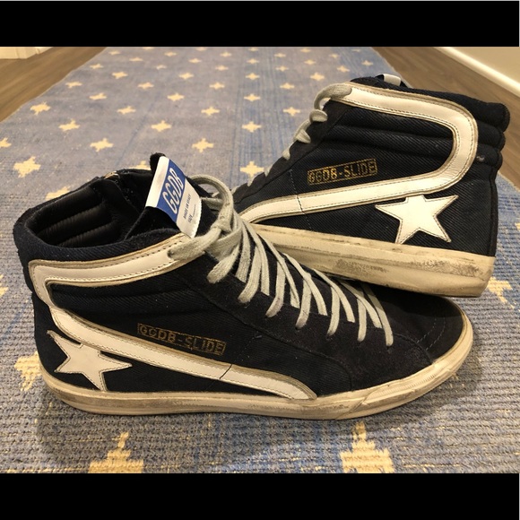 Golden Goose Other - Golden Goose Deluxe Brand Slide High-top Sneakers